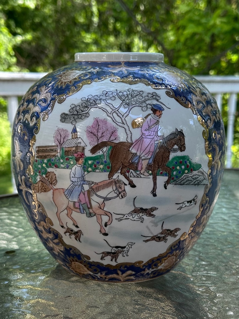 Vintage Chinese Porcelain Vase